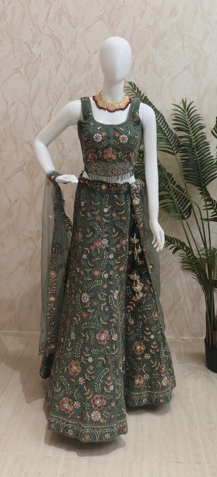 Amani Floral Lehenga | Inaayat by Divya Taimni