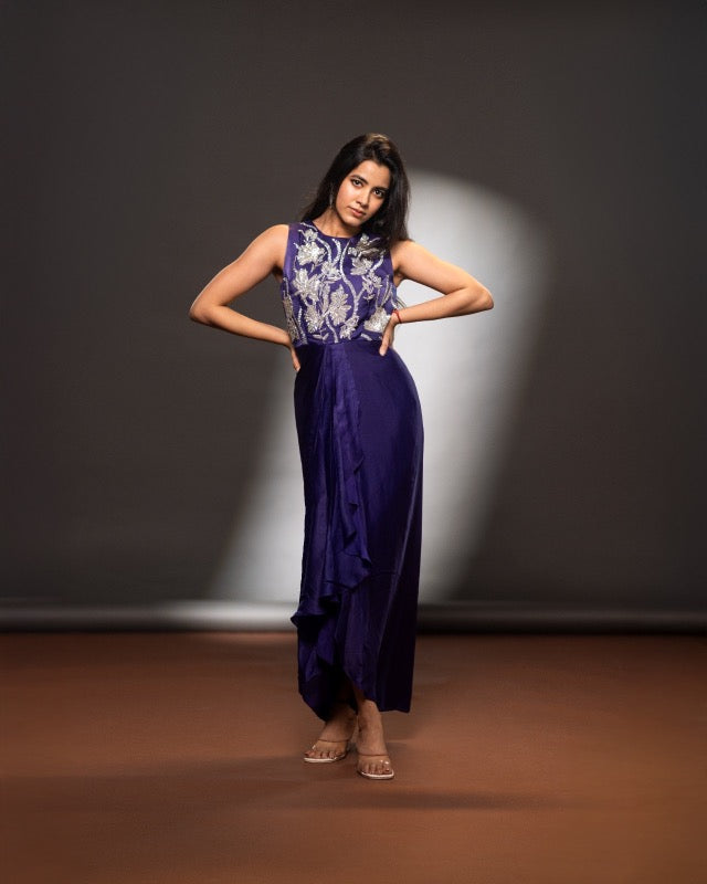 Tara Draped Gown| Shruti rawal