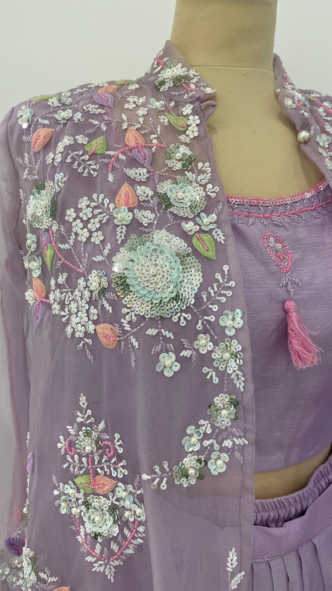 Cape Top and Drape Skirt Co-ord Set