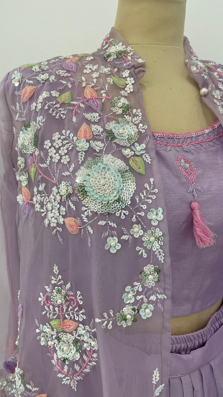Cape Top and Drape Skirt Co-ord Set