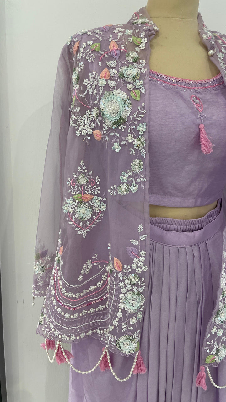 Cape Top and Drape Skirt Co-ord Set