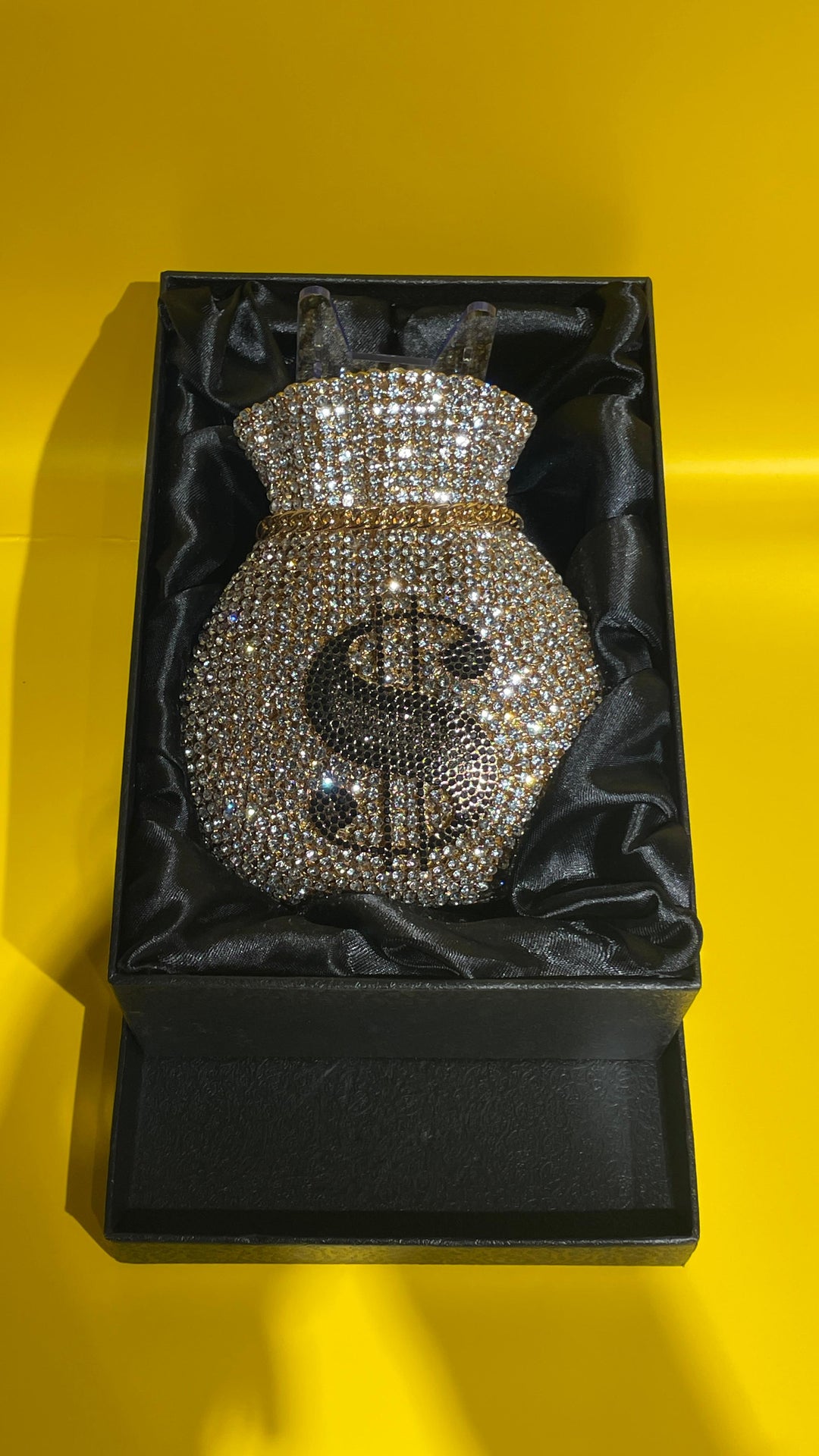 Dollor Rhinestone Clutch bag