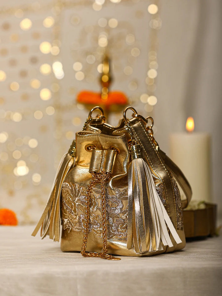 Nalin Drawstring Bag | 5 Elements by Radhika