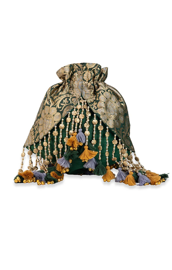 Devyani Drawstring Bag | 5 Elements by Radhika