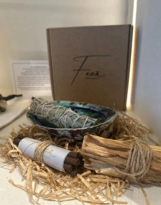 Blessings Box: Yoga & Meditation Ritual Kit | Feza Wellness