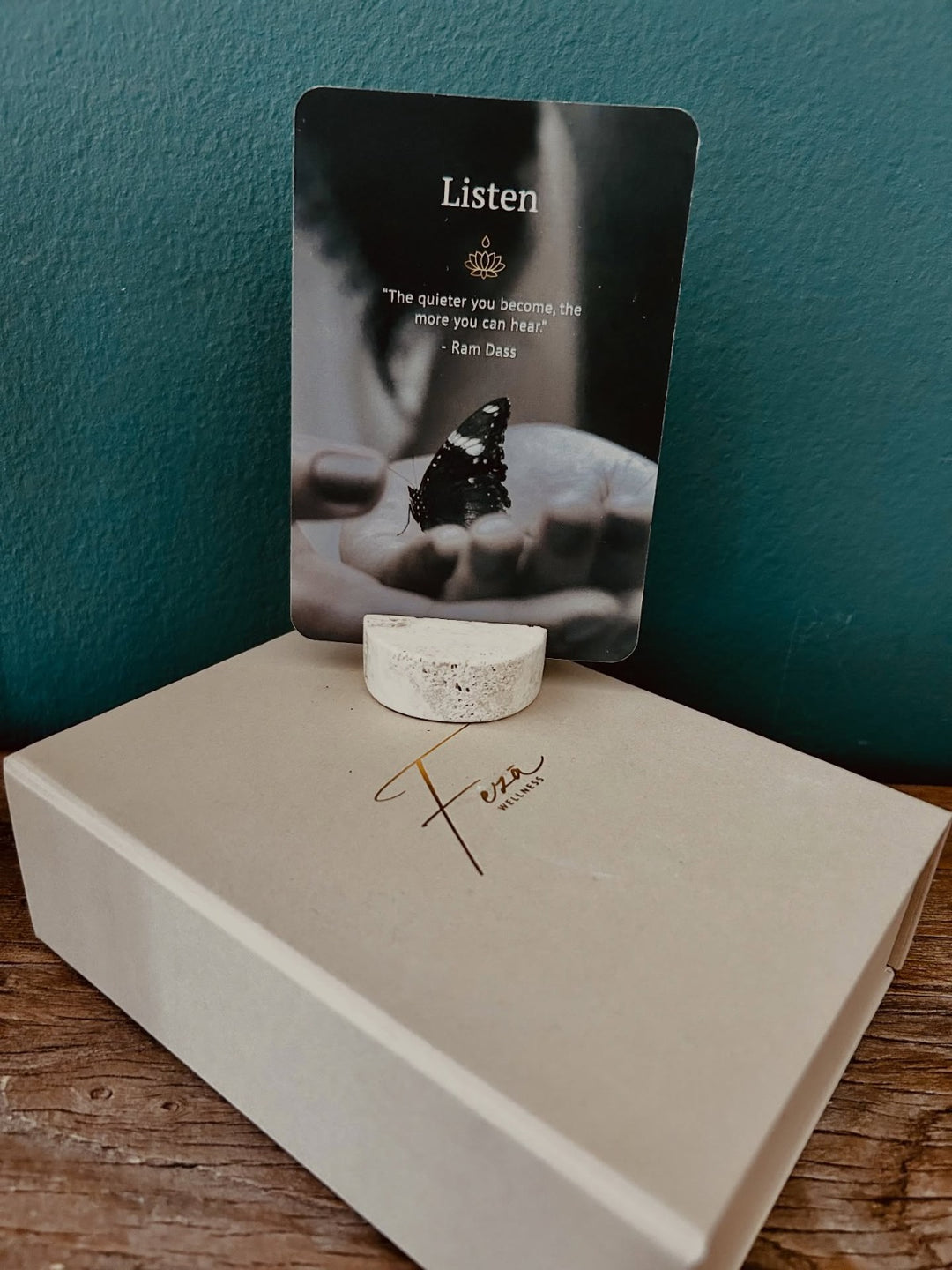 31-Day Intention Card Deck | Feza Wellness
