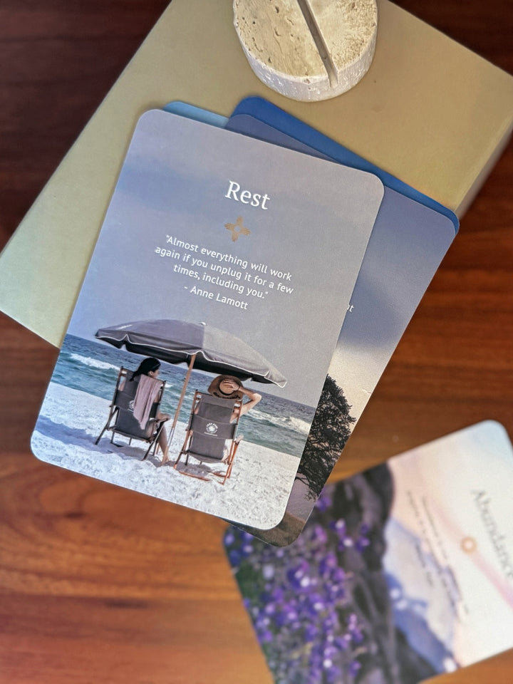 31-Day Intention Card Deck | Feza Wellness