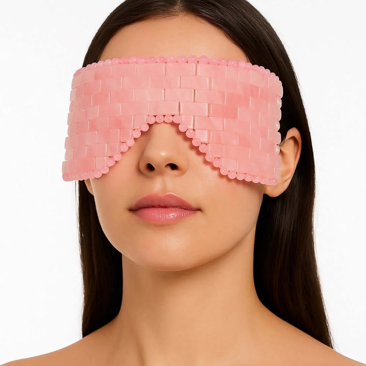 Rose Quarts Eye Mask | Feza Wellness