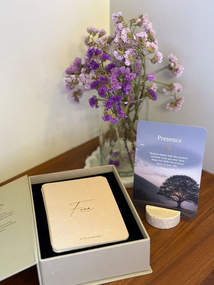 31-Day Intention Card Deck | Feza Wellness