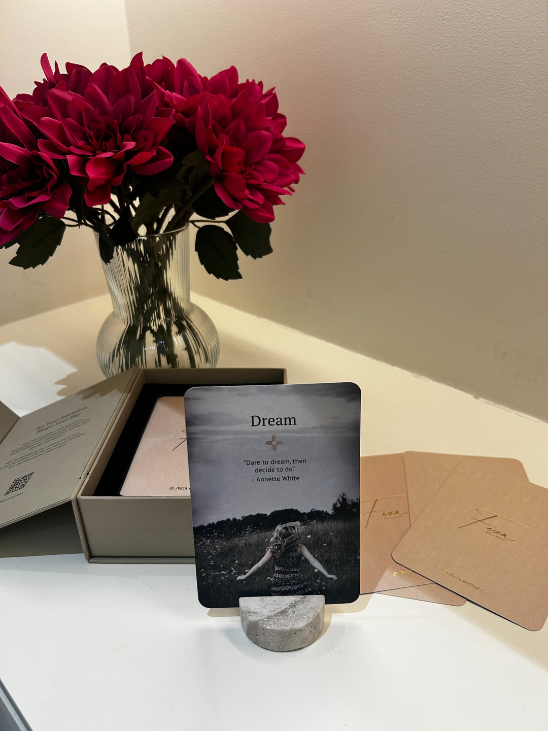 31-Day Intention Card Deck | Feza Wellness