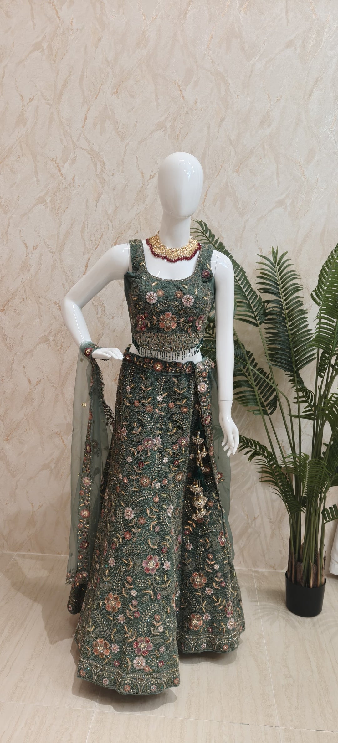 Amani Floral Lehenga | Inaayat by Divya Taimni