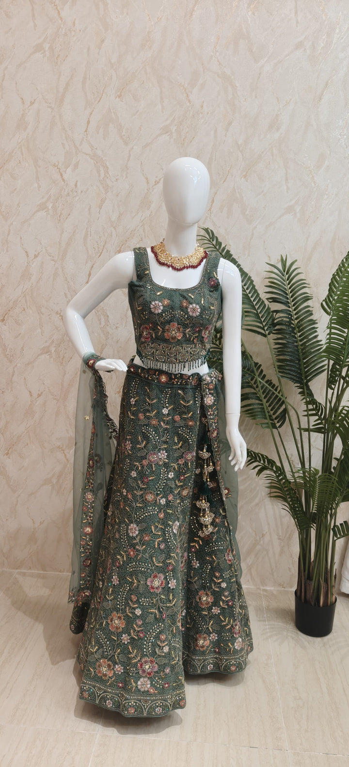 Amani Floral Lehenga | Inaayat by Divya Taimni