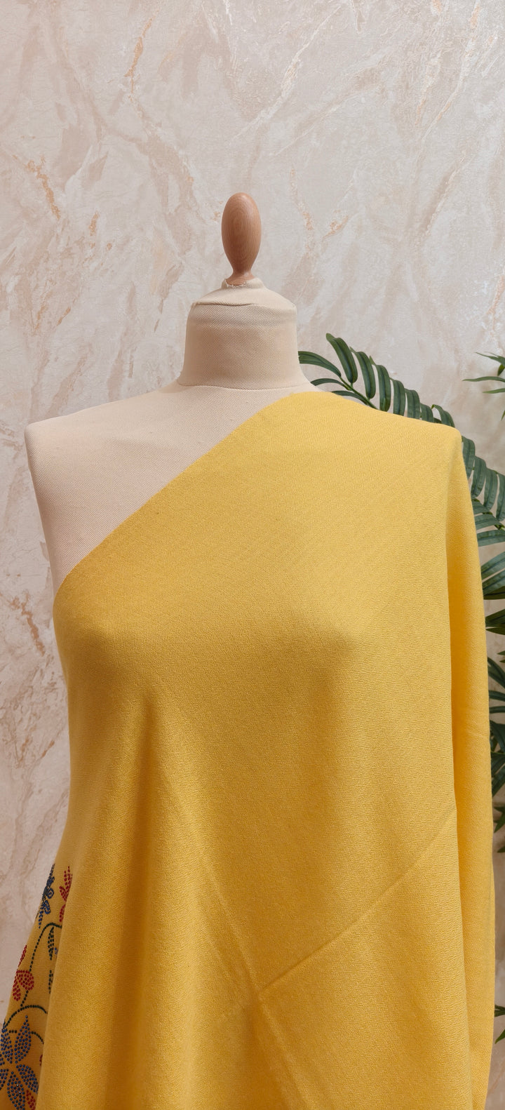 Mustard Yellow Scarf |House of Inaayat