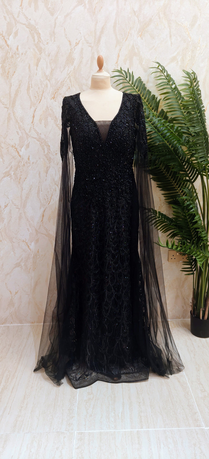 Black Muse Evening Gown| Inaayat by Divya Taimni