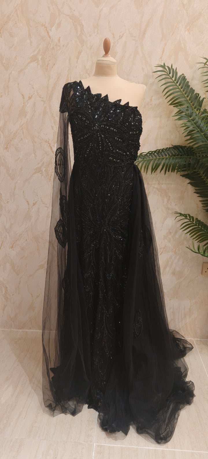 The Emerald Art Deco Gown | Inaayat by Divya Taimni