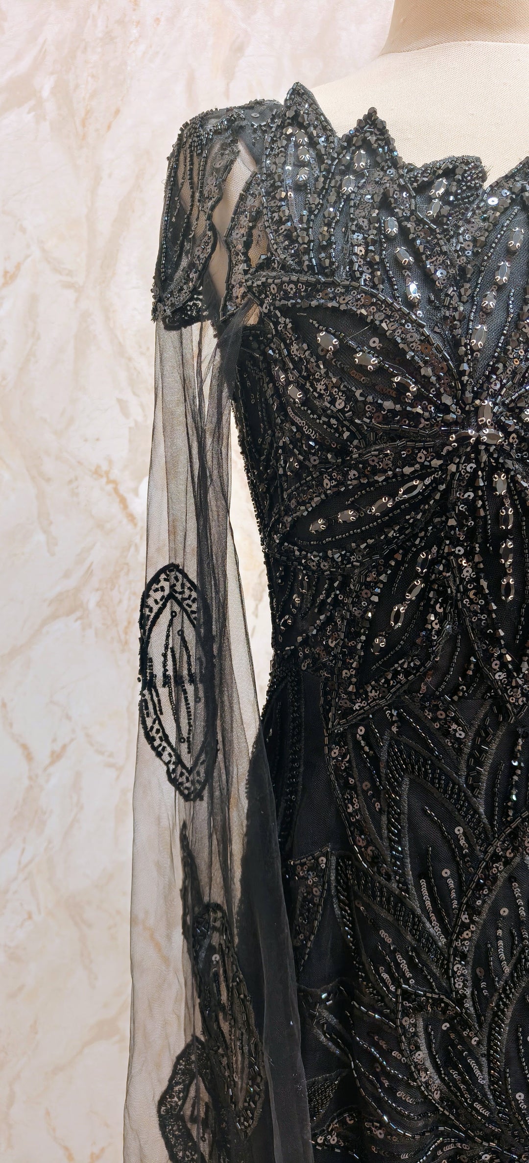 The Emerald Art Deco Gown | Inaayat by Divya Taimni