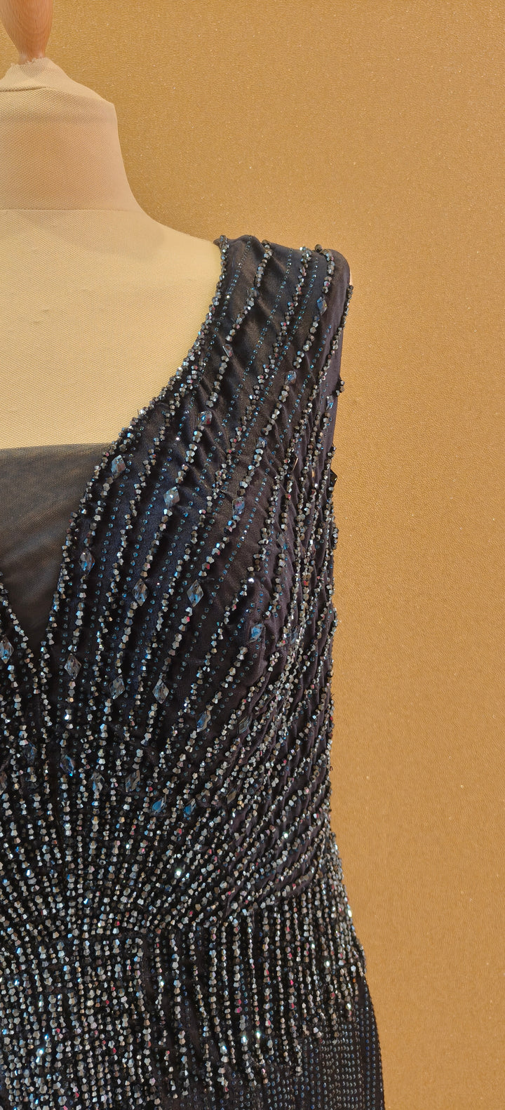 Midnight Ombre Embellished Gown | Inaayat by Divya Taimni