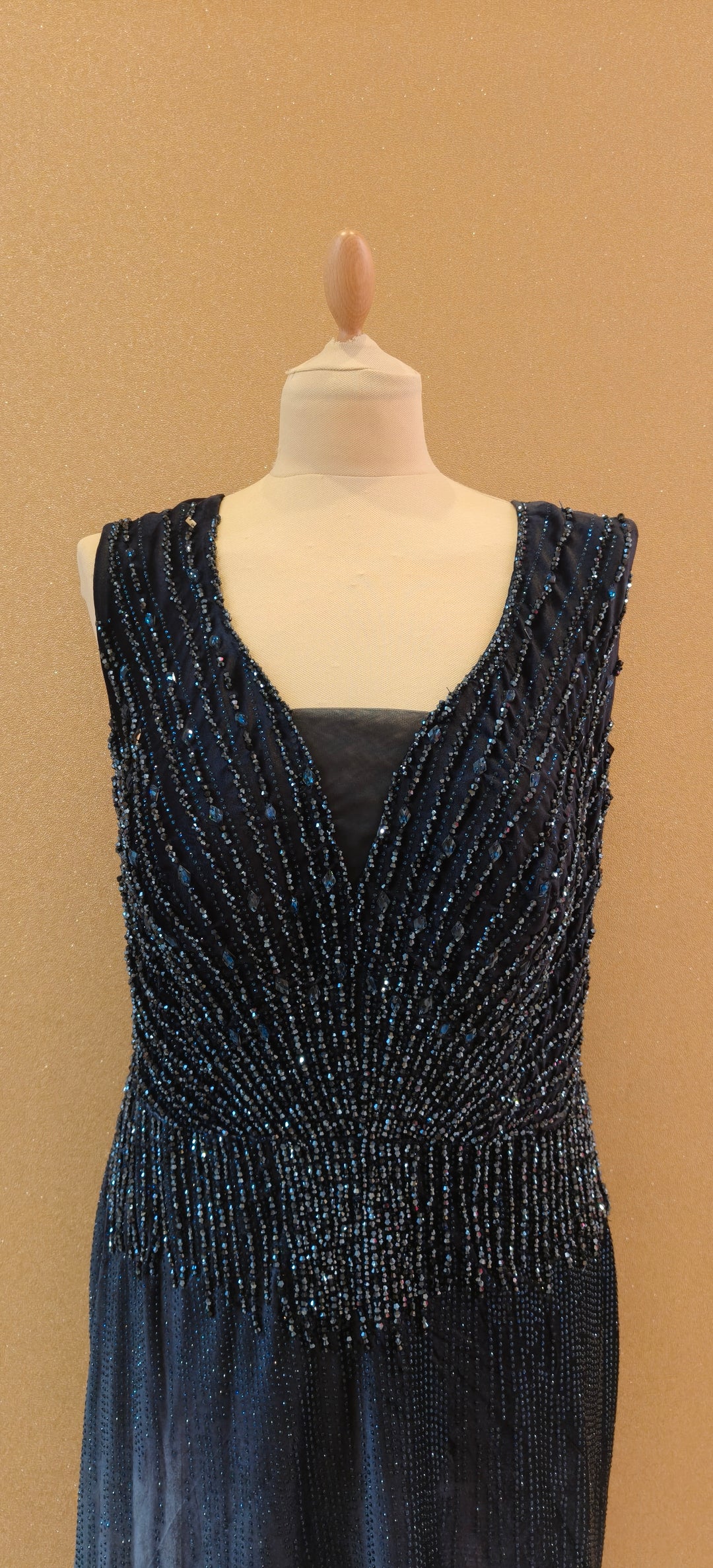 Midnight Ombre Embellished Gown | Inaayat by Divya Taimni