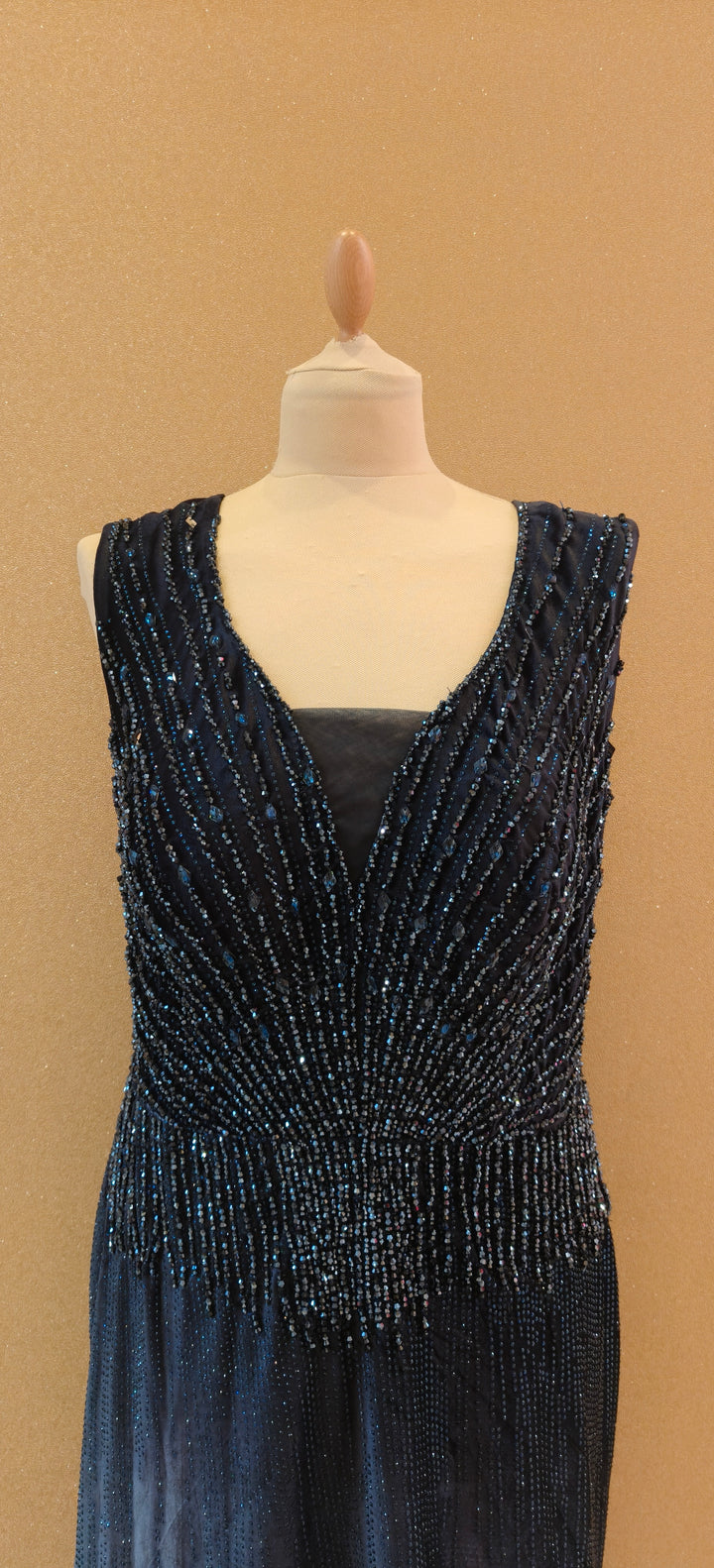 Midnight Ombre Embellished Gown | Inaayat by Divya Taimni
