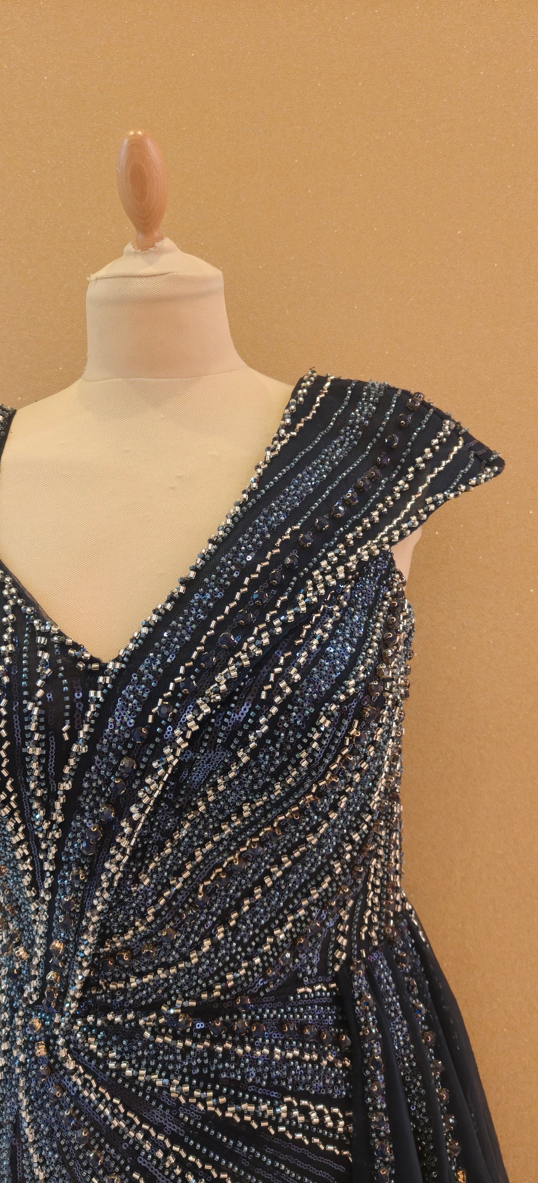 Midnight Stellar Embellished Evening Gown| Inaayat by Divya Taimni