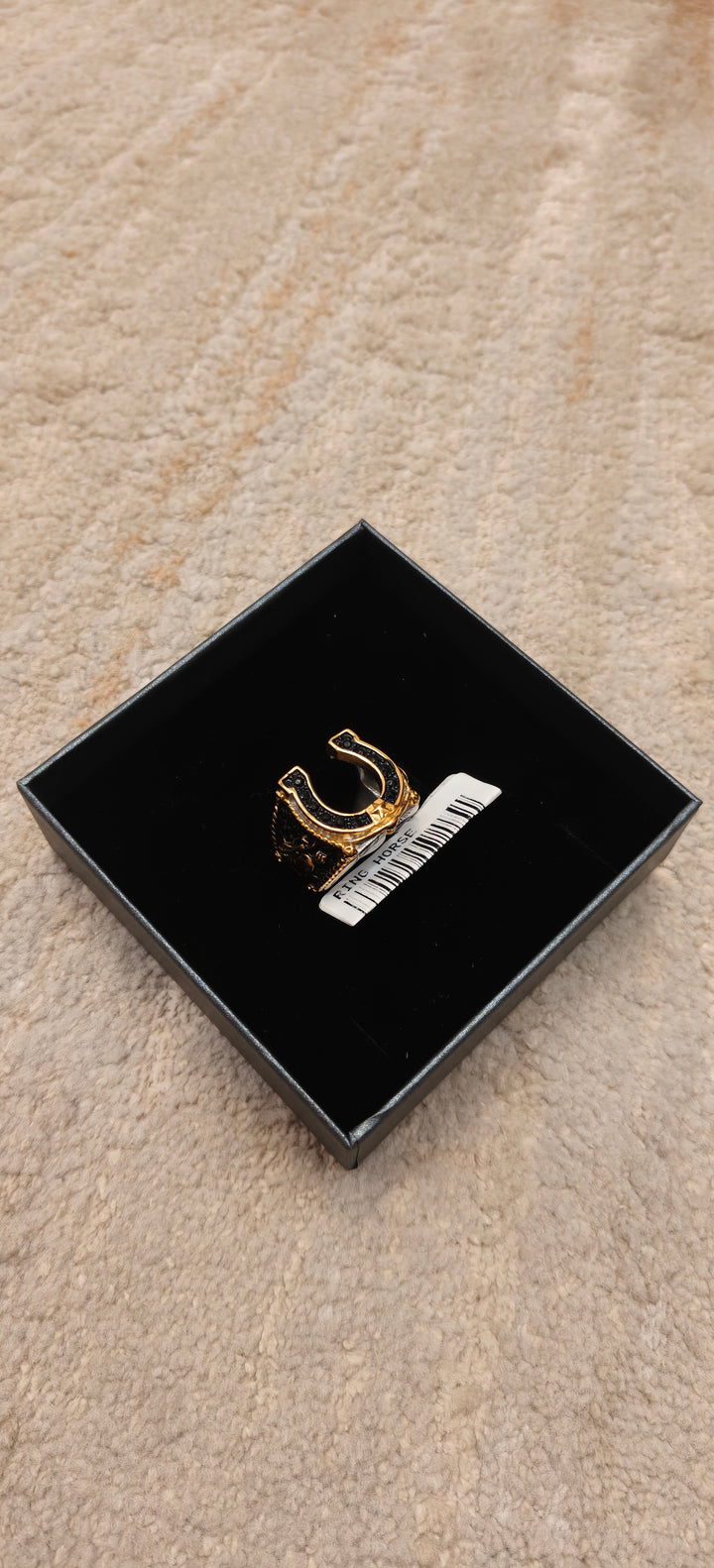 Horseshoe Lucky Charm Ring | Inaayat By Divya Taimni
