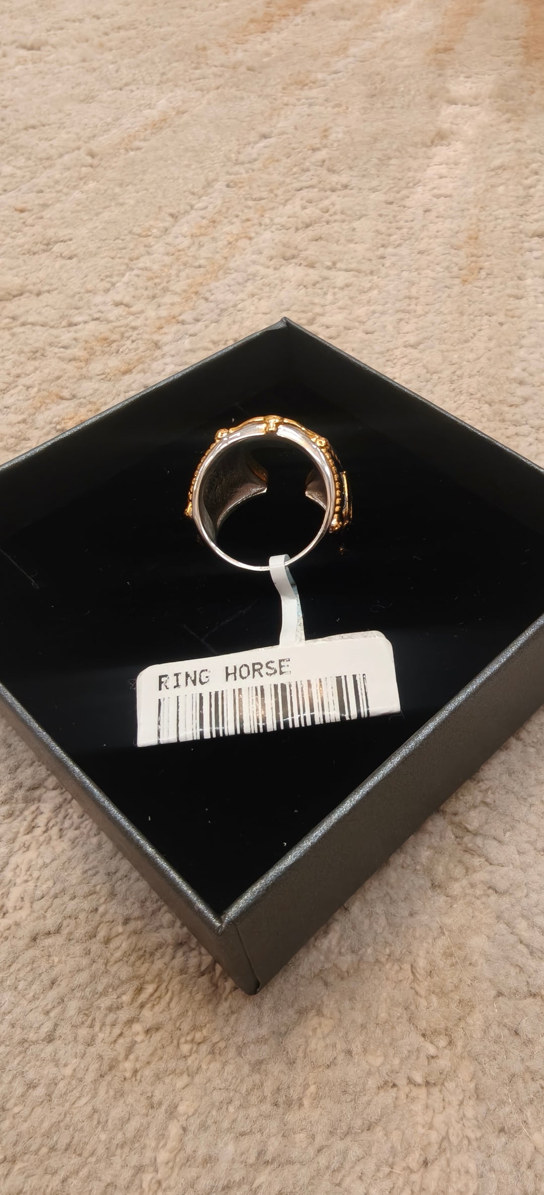 Horseshoe Lucky Charm Ring | Inaayat By Divya Taimni