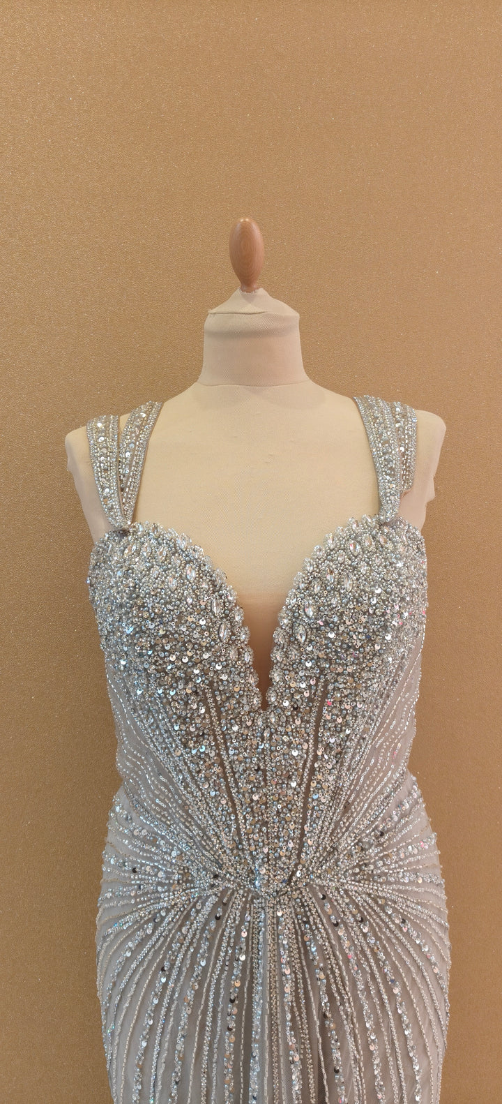 Celestial Silver Radiance Gown| Inaayat by Divya Taimni