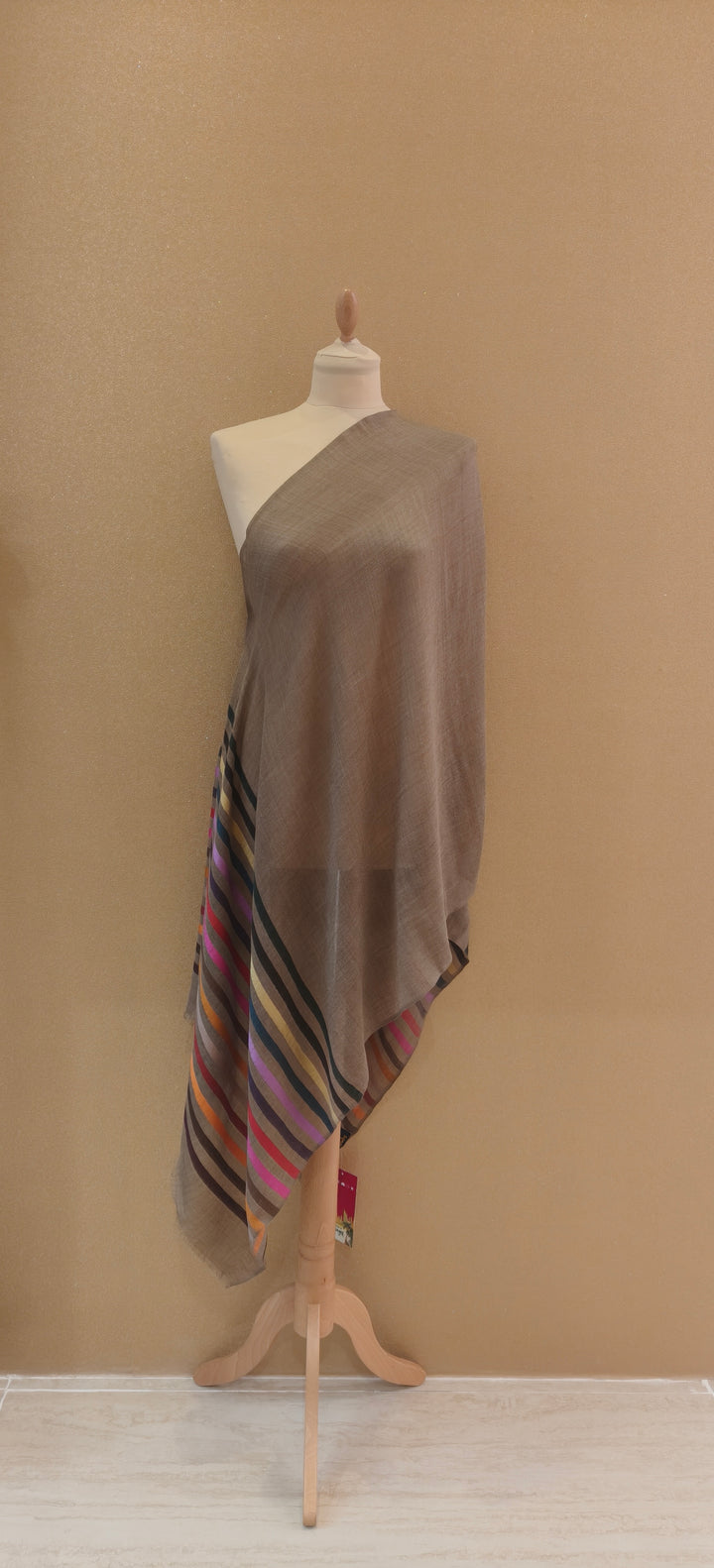 Shophisticated Multi Color Rainbow Striped Scarf |House of Inaayat