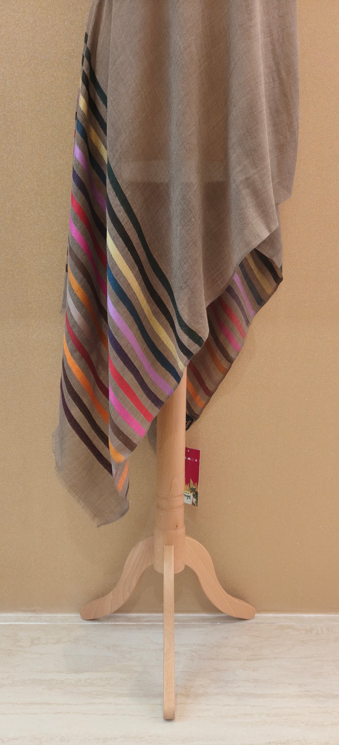 Shophisticated Multi Color Rainbow Striped Scarf |House of Inaayat