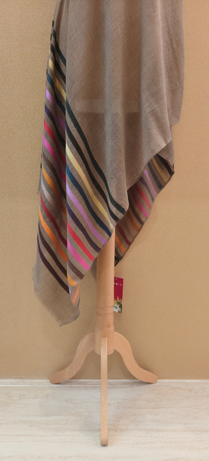 Shophisticated Multi Color Rainbow Striped Scarf |House of Inaayat