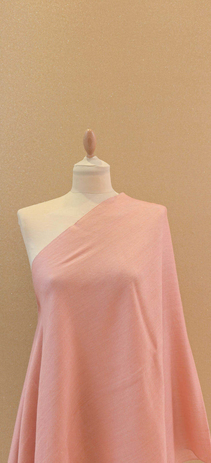 Dusty Rose Fine Pashmina Scarf |House of Inaayat