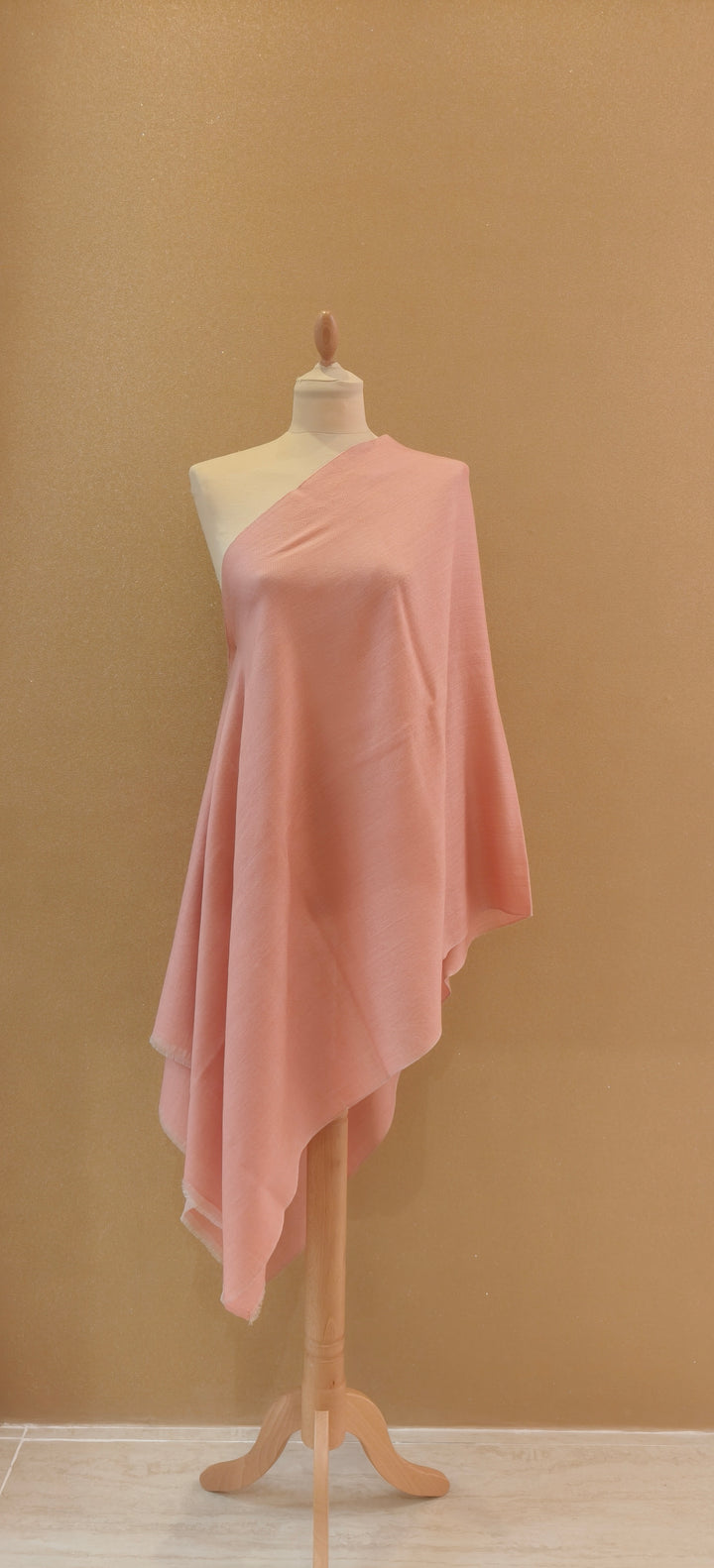 Dusty Rose Fine Pashmina Scarf |House of Inaayat