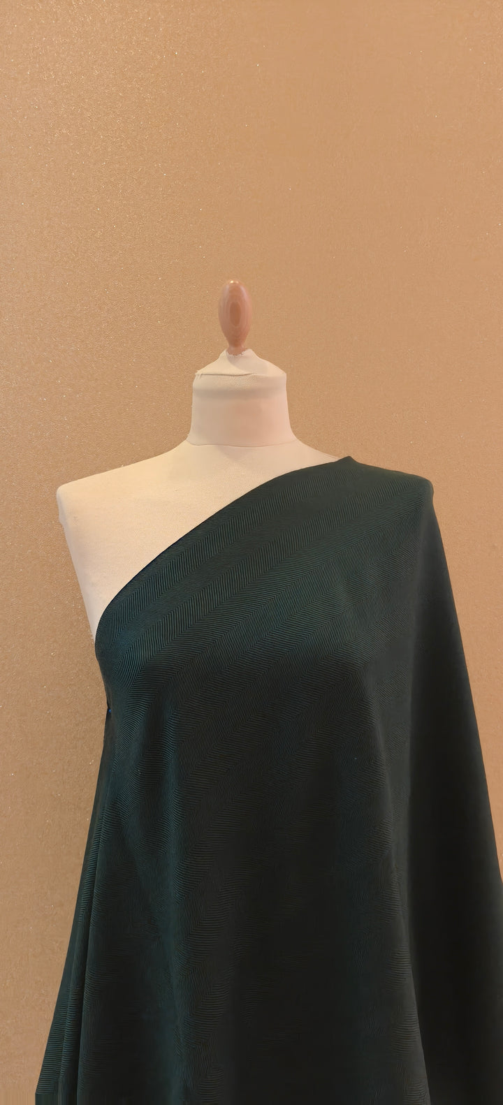 Emerald Green Fine Wool Pashmina| House Of Inaayat