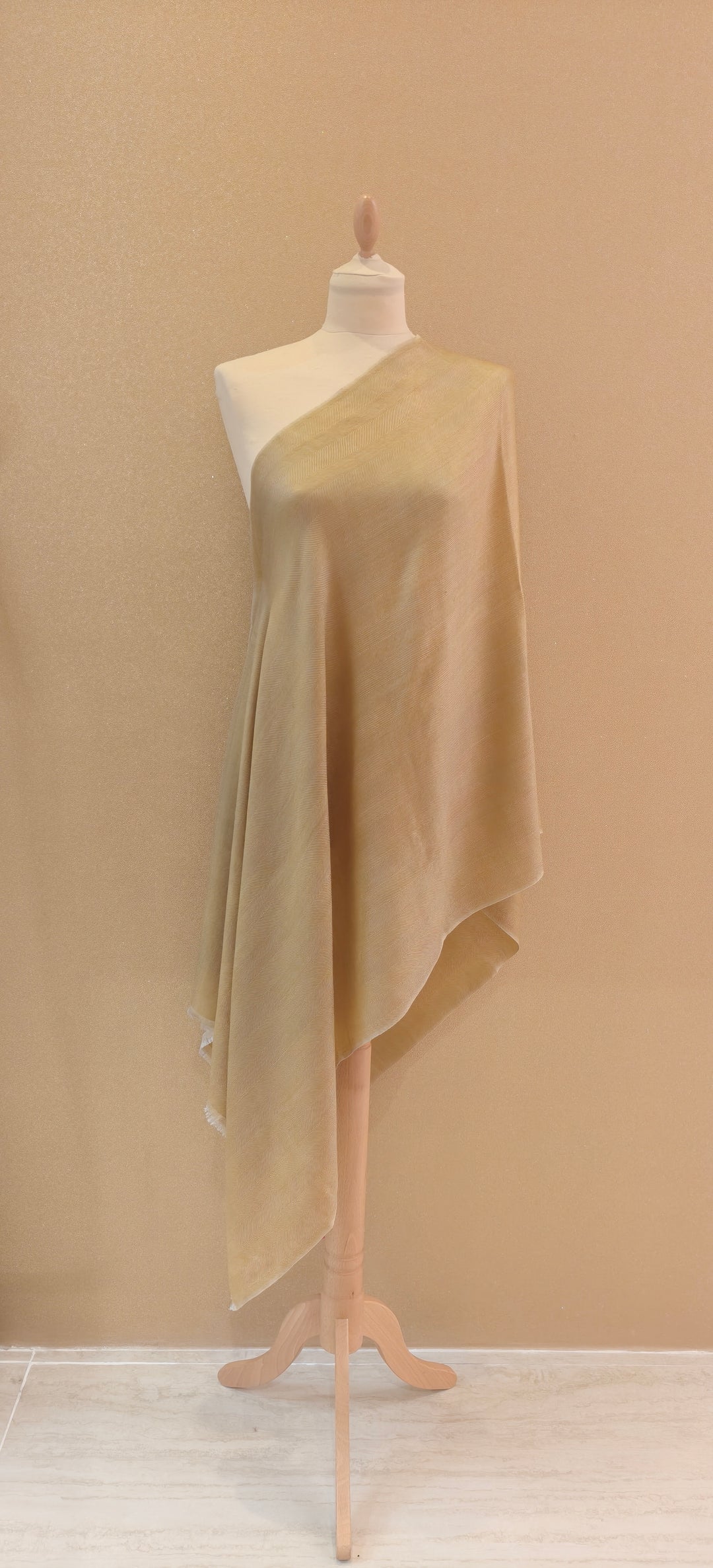 Dusty Rose Fine Pashmina Scarf |House of Inaayat
