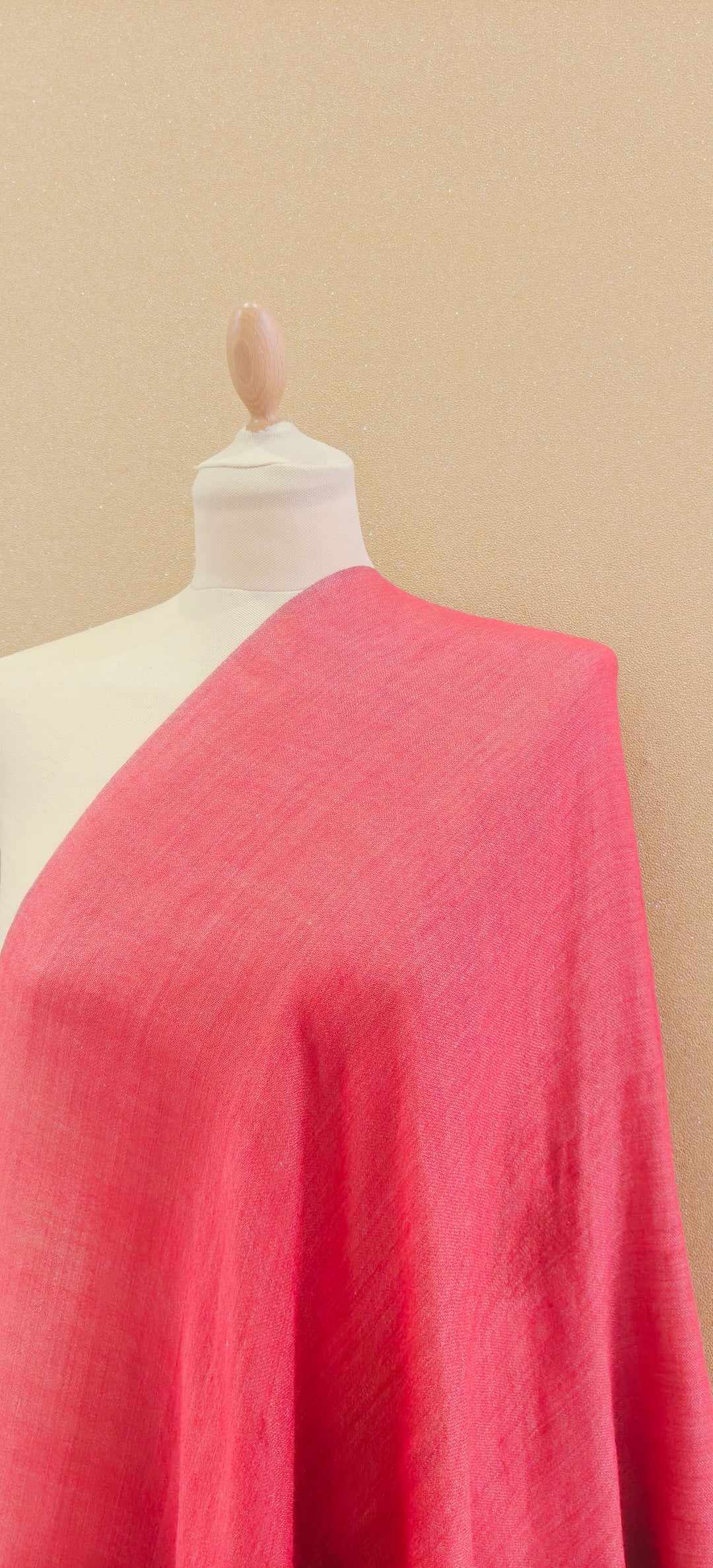 Dusty Rose and Vibrant Pink Reversible Zari Scarf |House of Inaayat