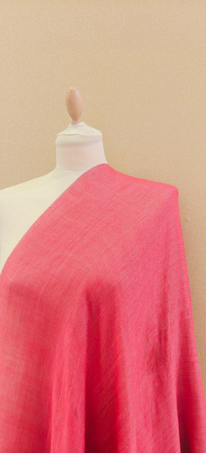 Dusty Rose and Vibrant Pink Reversible Zari Scarf |House of Inaayat