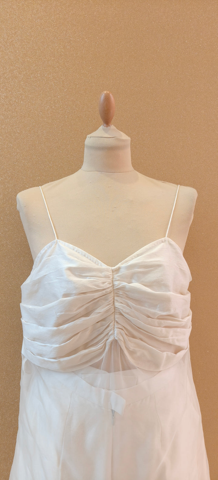 Chanderi and Organza Bralette Set |Essence By Monika