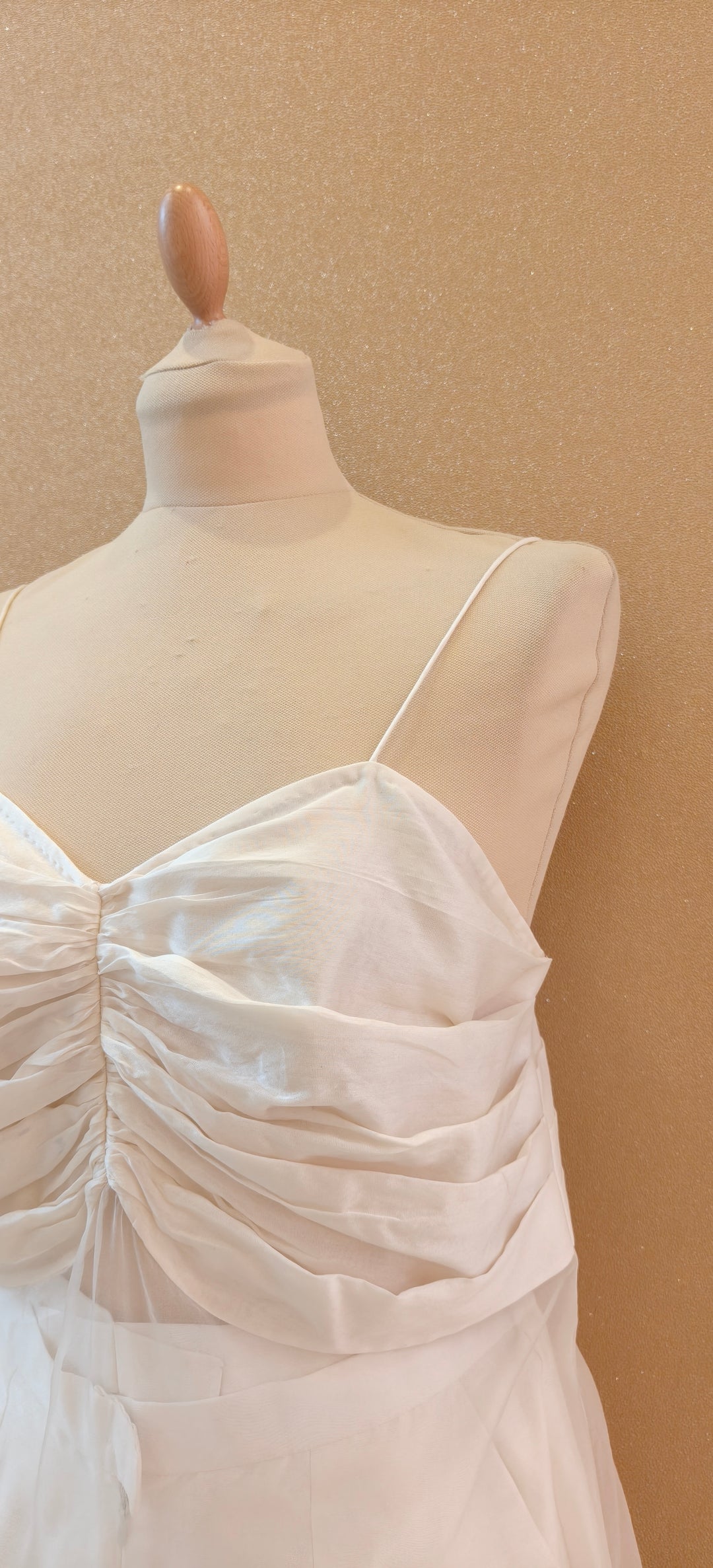 Chanderi and Organza Bralette Set |Essence By Monika
