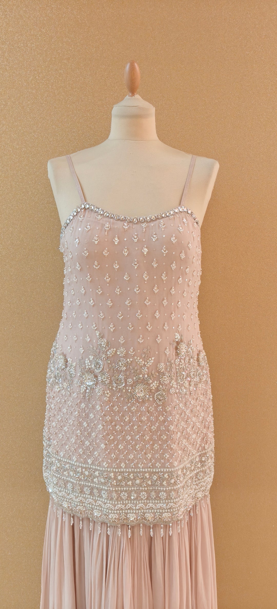 The Pink Beaded Sharara Set|Basanti Kapde Aur Koffee
