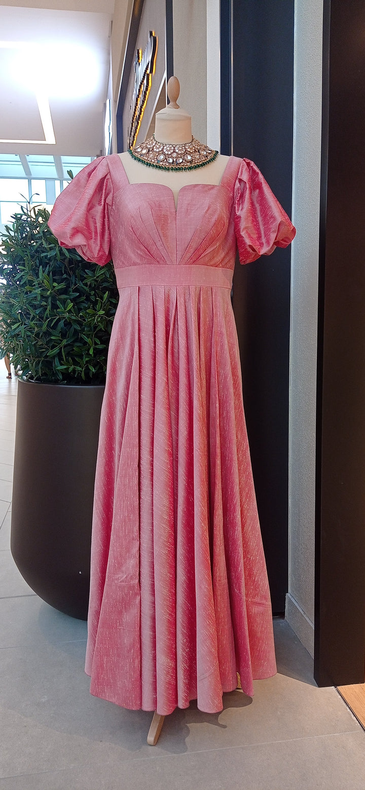 Aronia Pink Romantic Gown | Inaayat by Divya Taimni