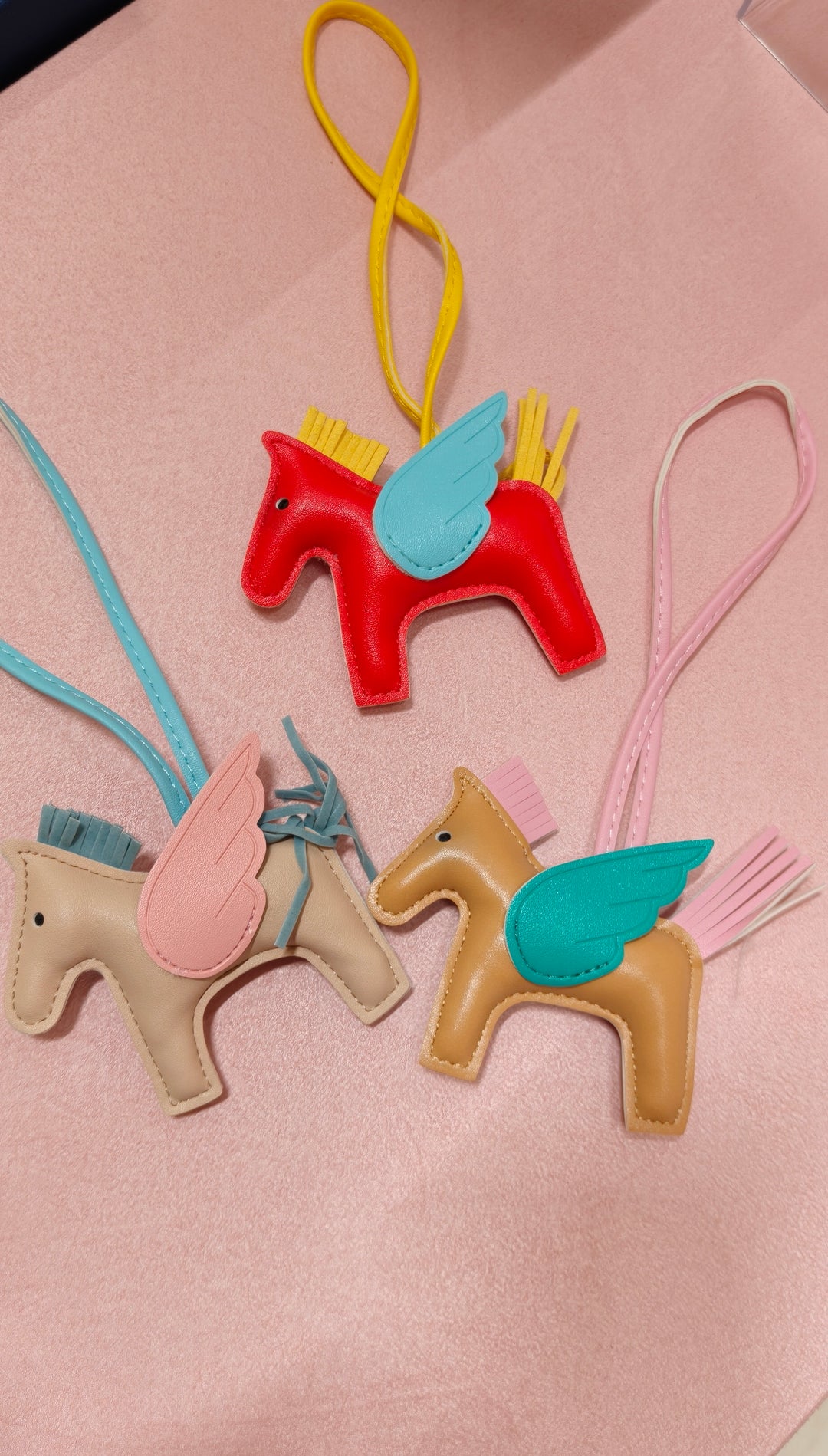 Beige Pegasus Bag Charm | House of Inaayat