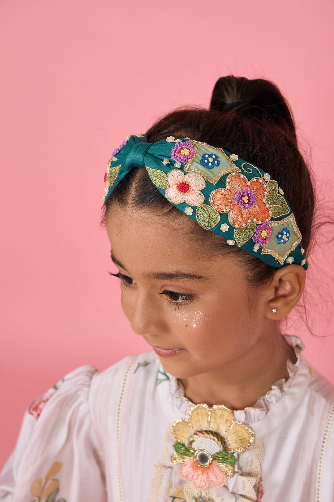 Emerald Embellished Headband| Joey & Pooh