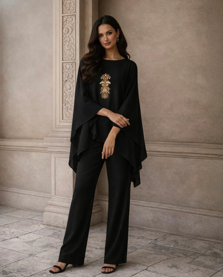 Regalia Co-Ord Set Black | Duchess Kumari