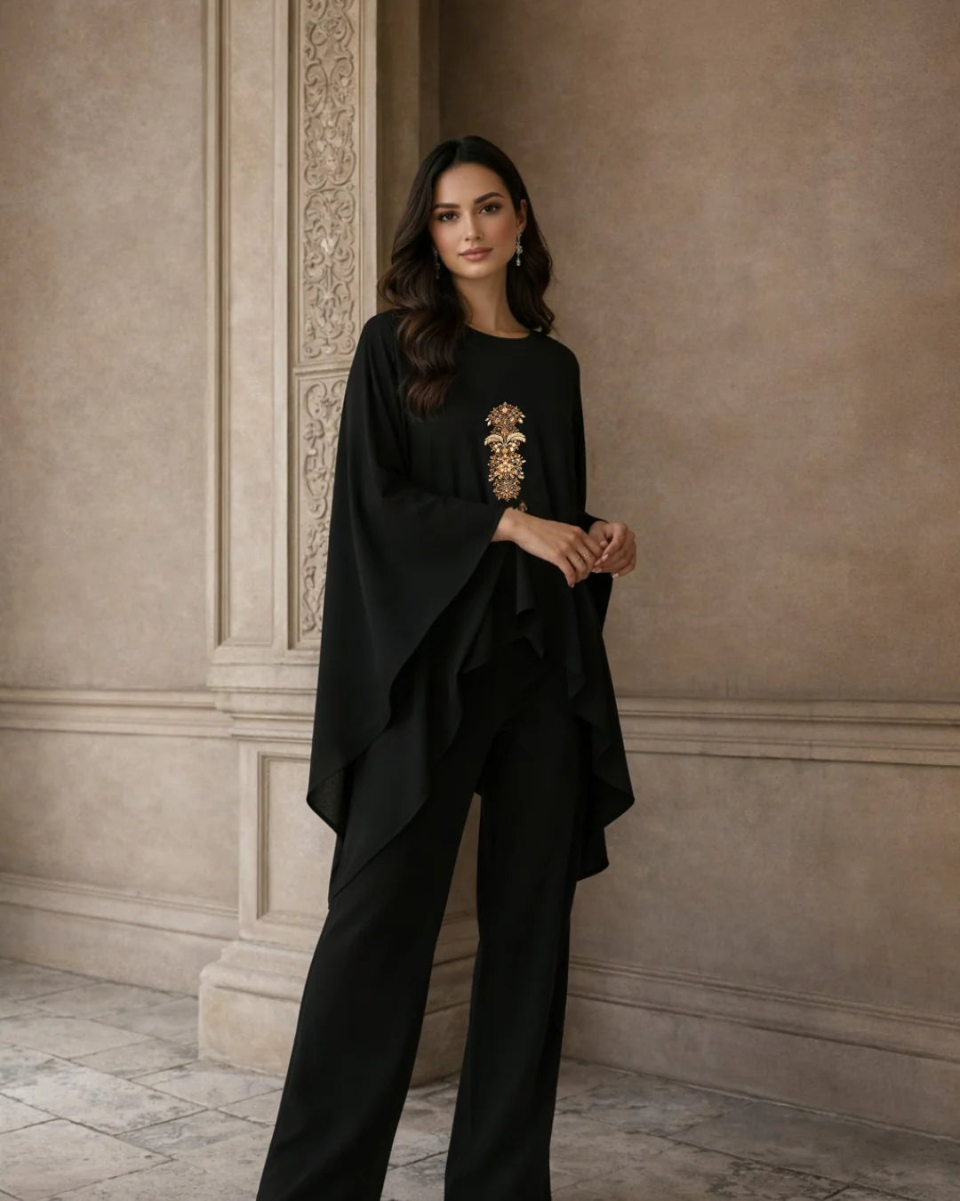 Regalia Co-Ord Set Black | Duchess Kumari