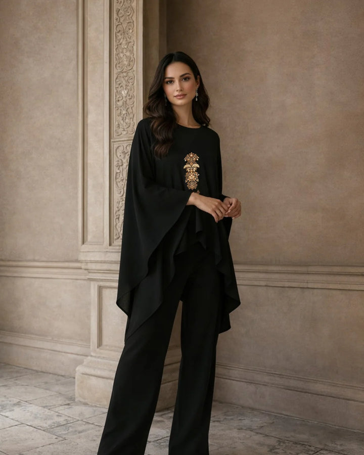Regalia Co-Ord Set Black | Duchess Kumari