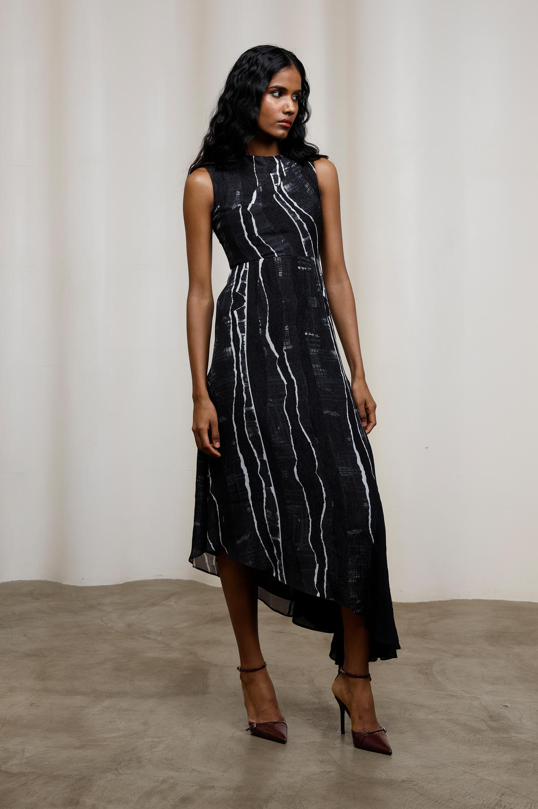 Rei Asymmetrical Dress|ADVAIT