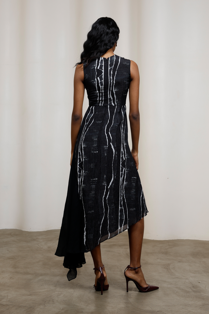 Rei Asymmetrical Dress|ADVAIT