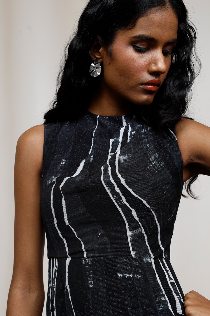 Rei Asymmetrical Dress|ADVAIT