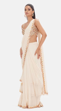 The Prism Symphony Saree|Basanti Kapde Aur Koffee