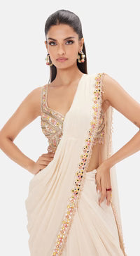 The Prism Symphony Saree|Basanti Kapde Aur Koffee